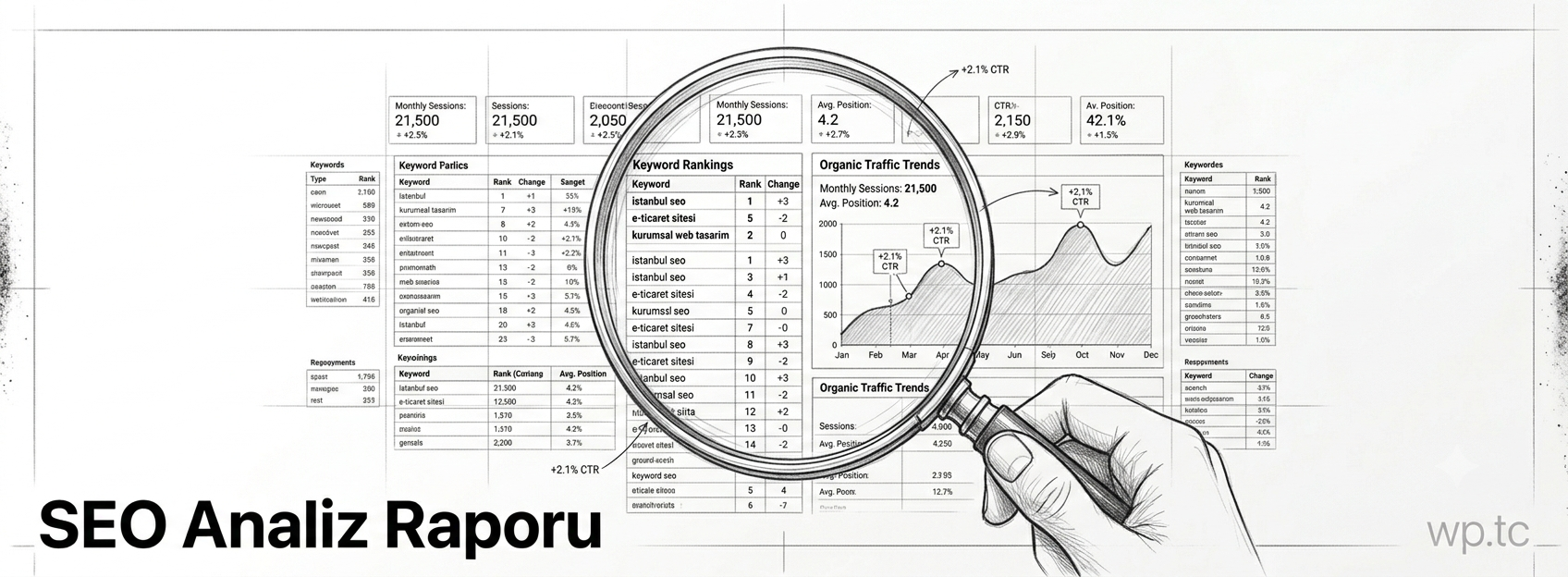 SEO analiz raporu — teknik denetim ve anahtar kelime fırsat haritası