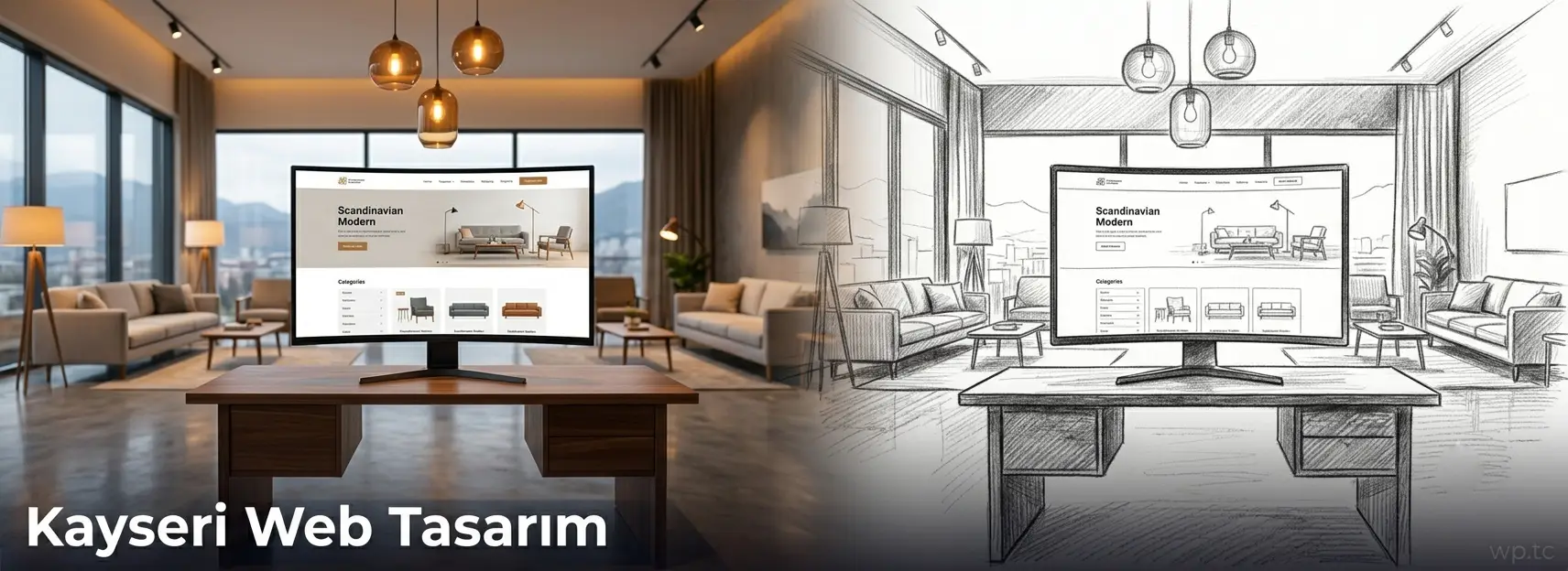 Kayseri web tasarım hizmeti — mobilya fabrikası, OSB sanayi ve Erciyes turizm işletmeleri için B2B site