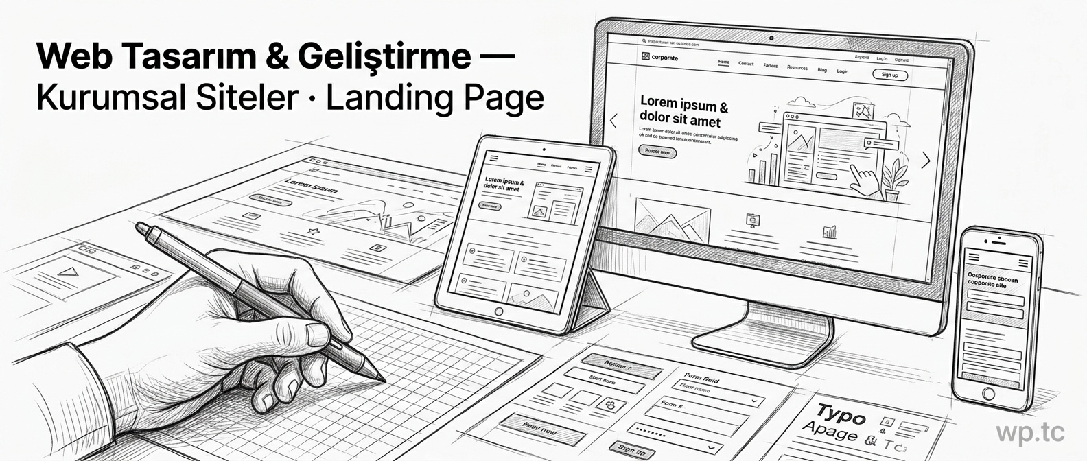 Web Partner web tasarım hizmeti — duyarlı kurumsal site ve landing page tasarımı ekran görüntüsü